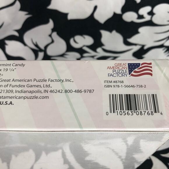 5 for $25| Sweet Tooth Peppermint Candy Great American Puzzle Factory 1000 Piece - Picture 7 of 7